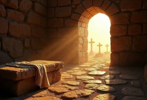 He is risen ( Victory over death)