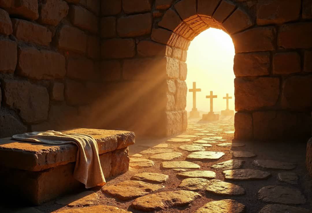 He is risen ( Victory over death)